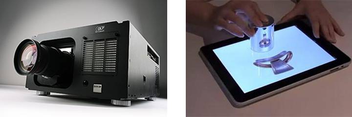 3D全息投影機，液晶屏