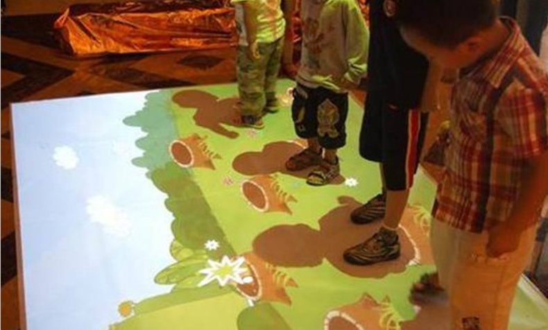 地面互動投影系統