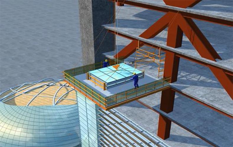 建筑施工動畫