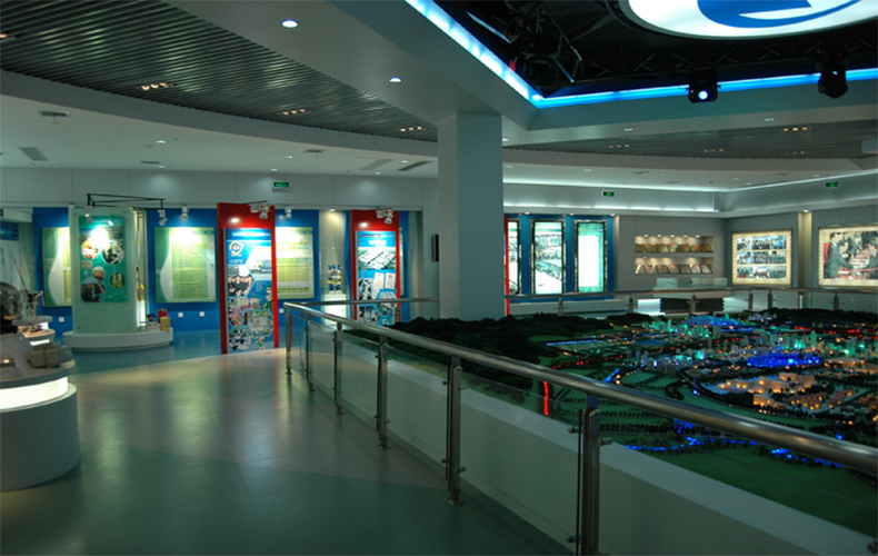 展館展廳沙盤
