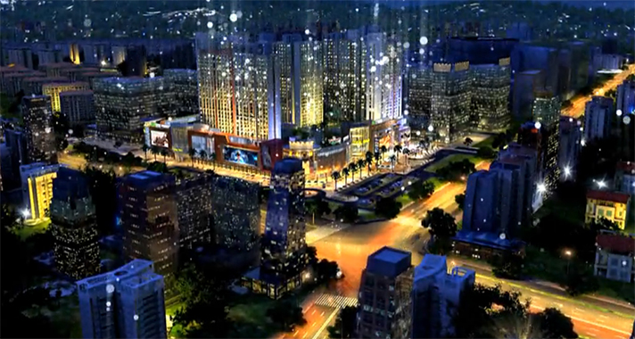 三維展示星光廣場夜景1
