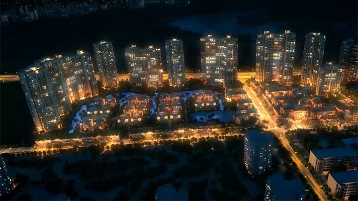 大東城三維夜景
