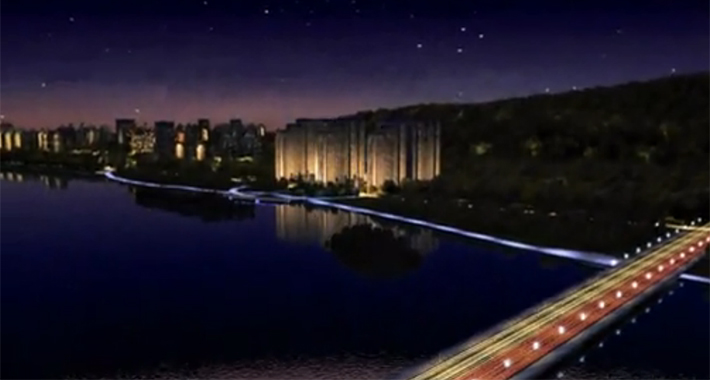 中冶·江山如畫夜景