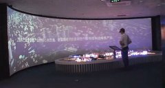 江蘇軟件園觸控電子沙盤