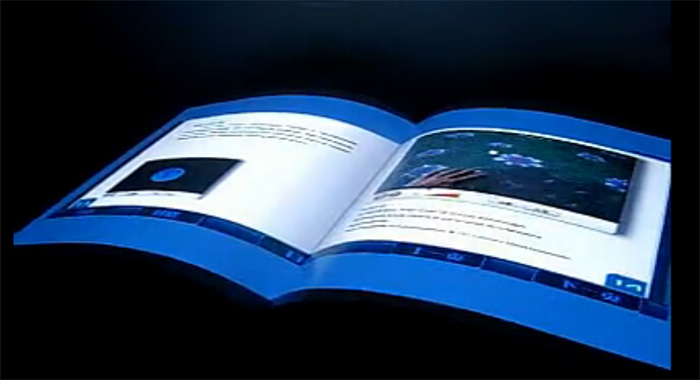圖4：互動技術產品虛擬翻書系統