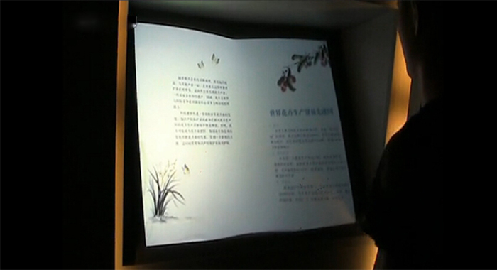 圖1:花卉花園虛擬翻書