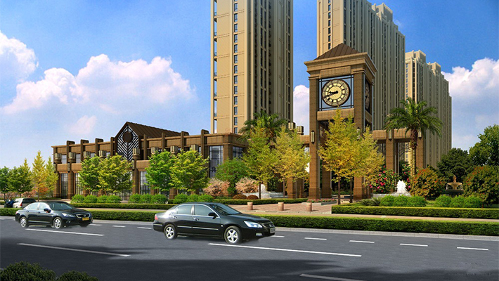 建筑漫游動畫