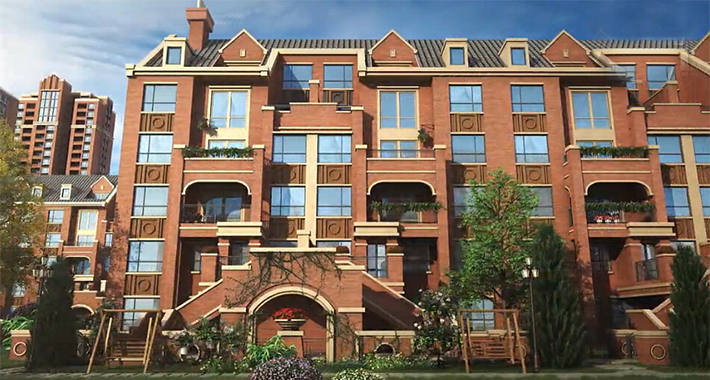 英倫壹品建筑漫游動畫效果圖3