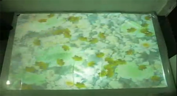 圖1：地面投影互動游戲之魚兒戲水