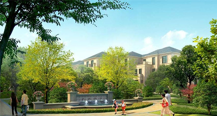 信達銀郡建筑動畫效果圖2