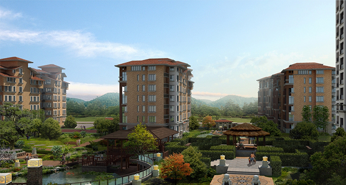 錦水麗景建筑漫游動畫3