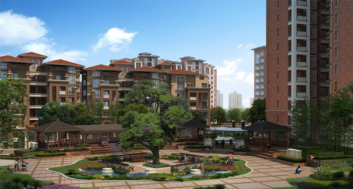 錦水麗景建筑漫游動畫4