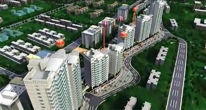 王府廣場建筑動畫1