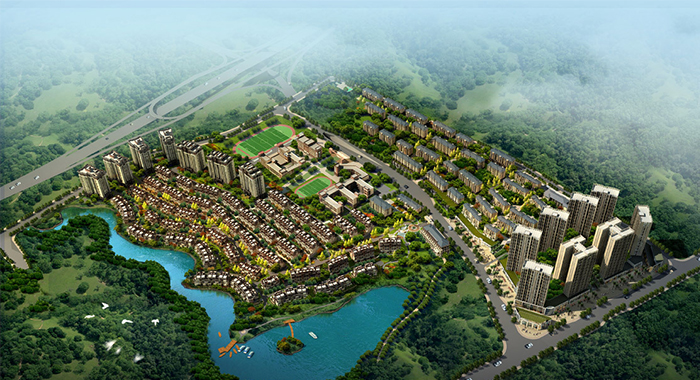 金科中央御院建筑動畫4