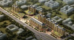 東至匯金商業步行廣場建筑動畫