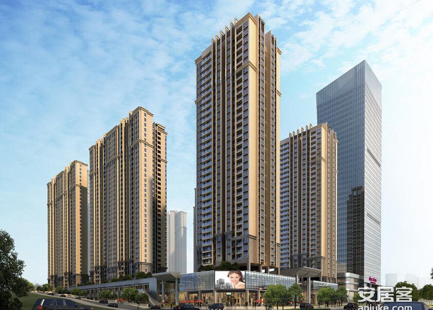 方略城市廣場建筑動畫2