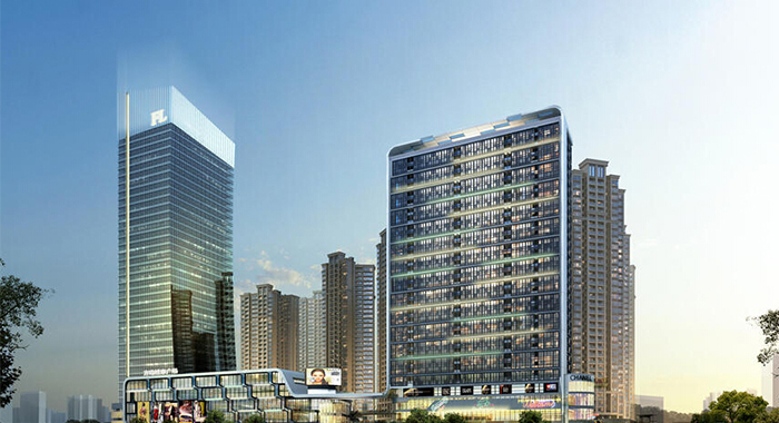 方略城市廣場建筑動畫1