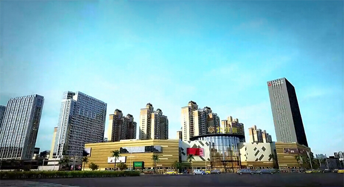 北江城建筑漫游動畫1