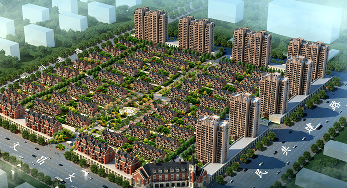 玫瑰莊園建筑漫游動畫1