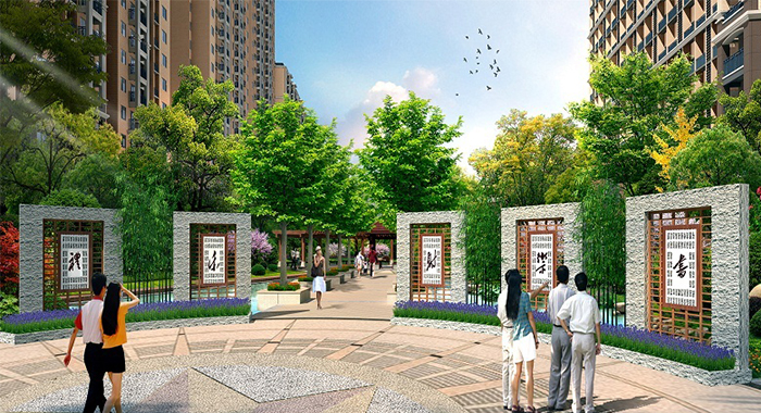 學府星城建筑漫游動畫2