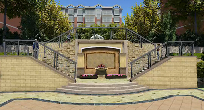 山語城建筑漫游動畫4