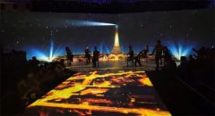 大型T臺互動投影表演