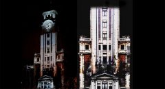 廈門(mén)街道虛幻美景之3D全息投影案例