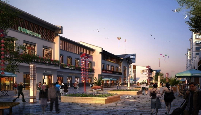 萬尚·廬陵文化商業廣場建筑動畫截圖3