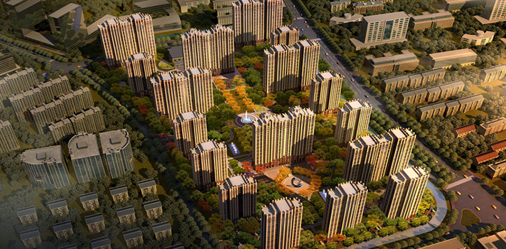 金地天際建筑動畫截圖1