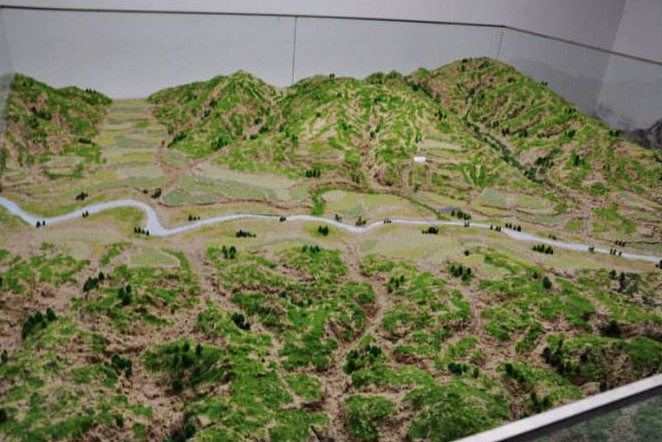 地形沙盤模型制作方法